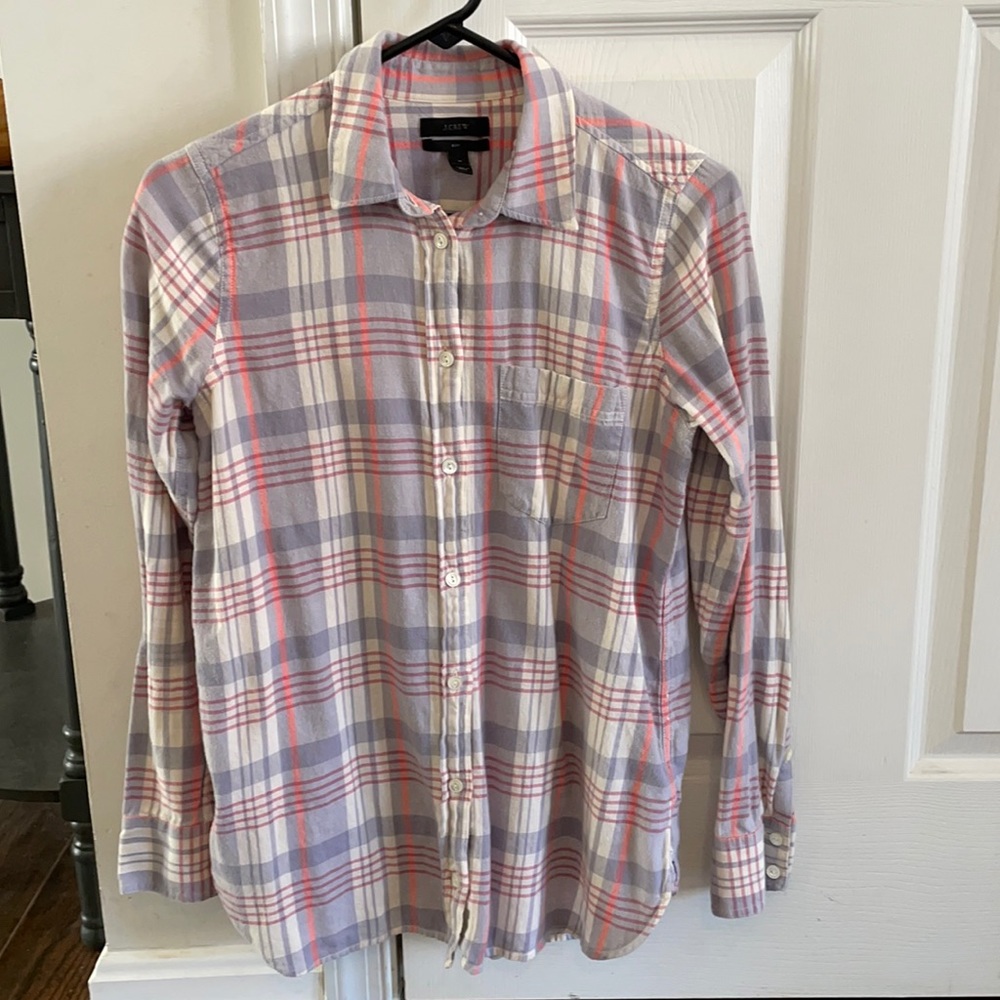J.Crew Flannel Button Down